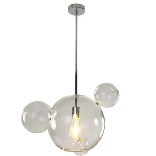 PLANET - Vintage Industrial Glass Pendants - Replica Jeremy Pyles - Clear CLEARANCE OVER 50% OFF