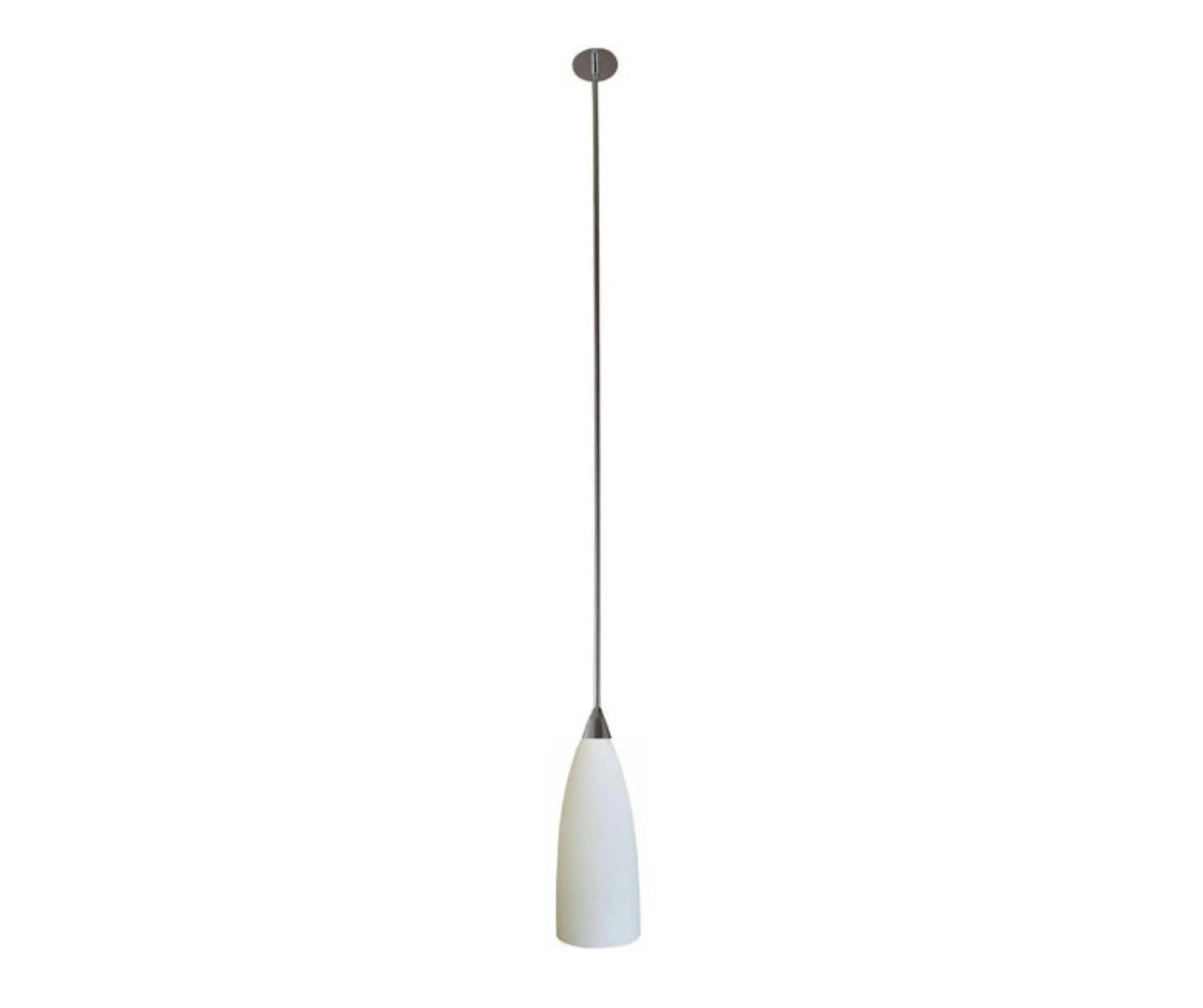 Cono 1 Light White Low Voltage Pendant