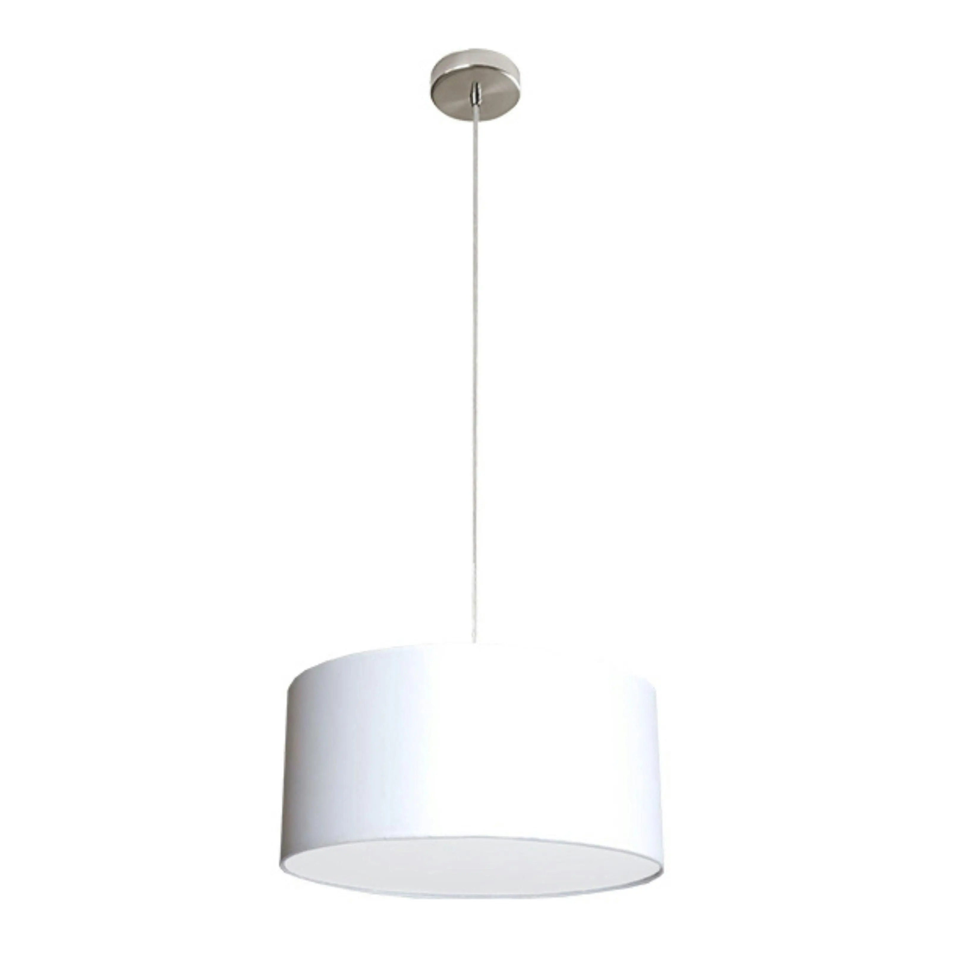 Marco 40cm White 2 Light Drum Pendant