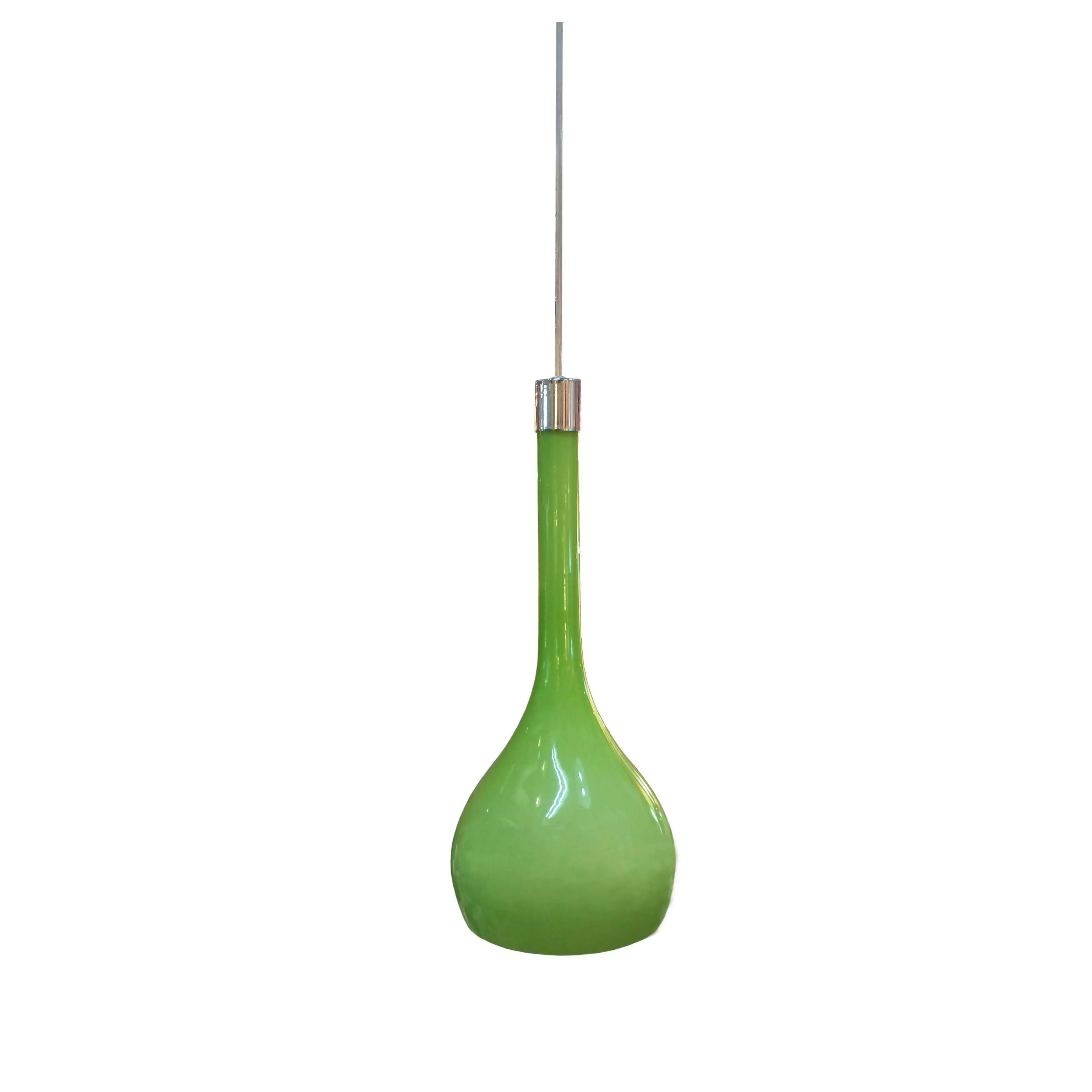 Pepi 1 Light Lime Green Glass Pendant CLEARANCE OVER 50% OFF