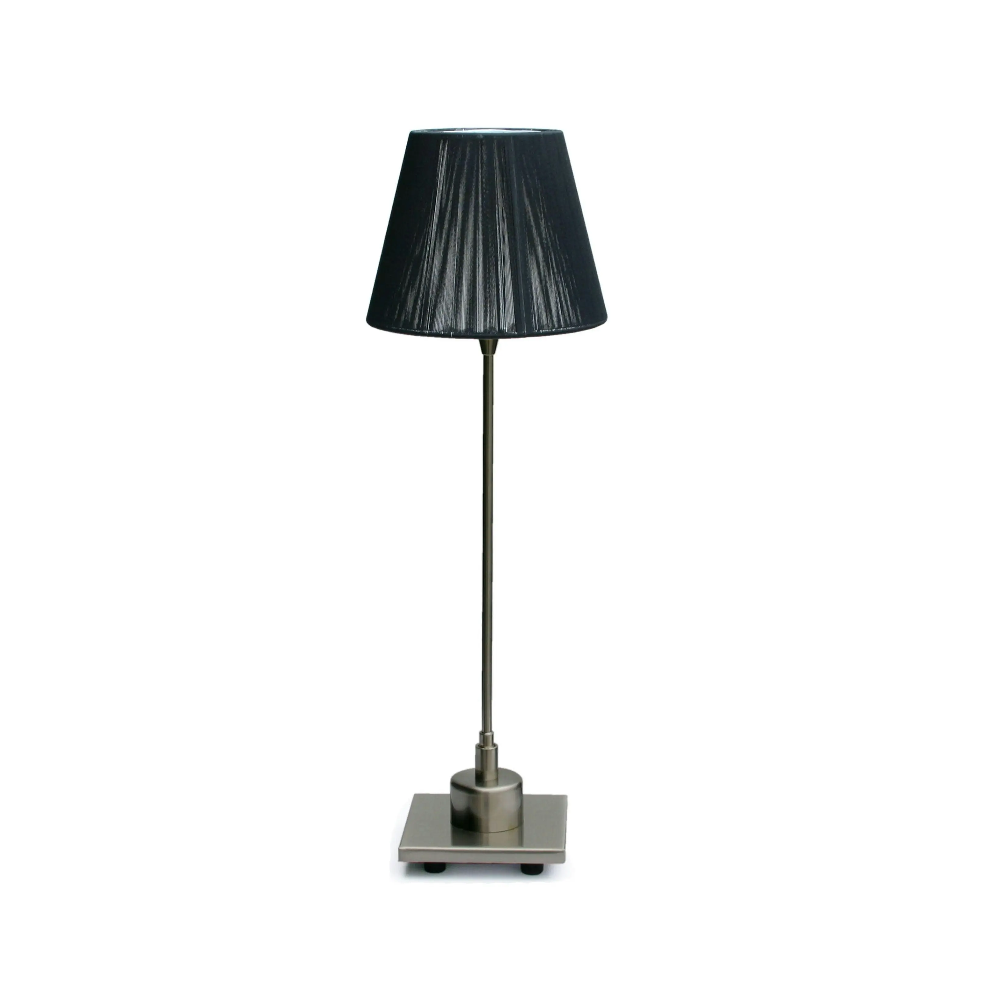 Gemini Low Voltage Table Lamp With Black Shade