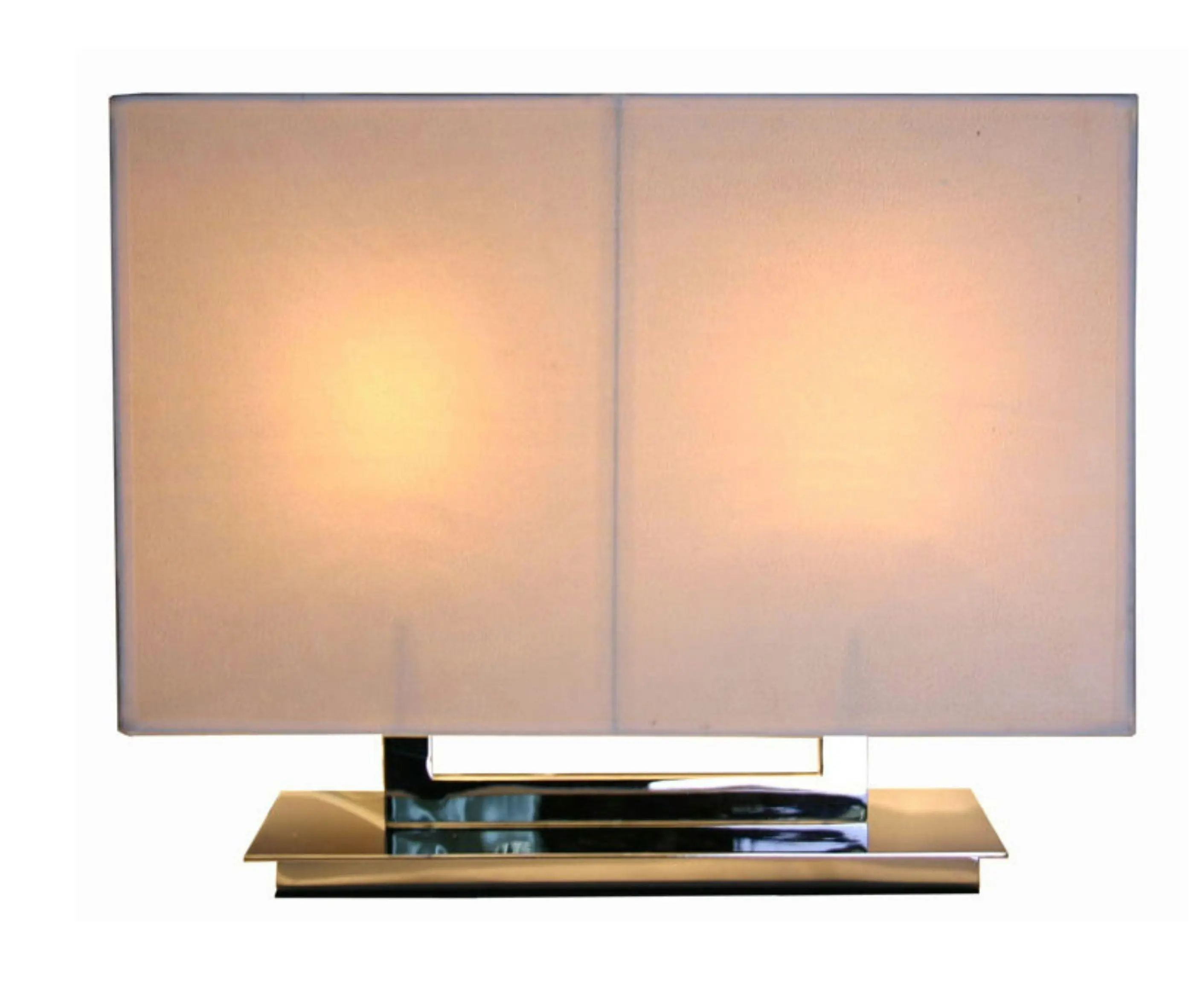 PALLADIUM 2 light Large Ivory Table Lamp