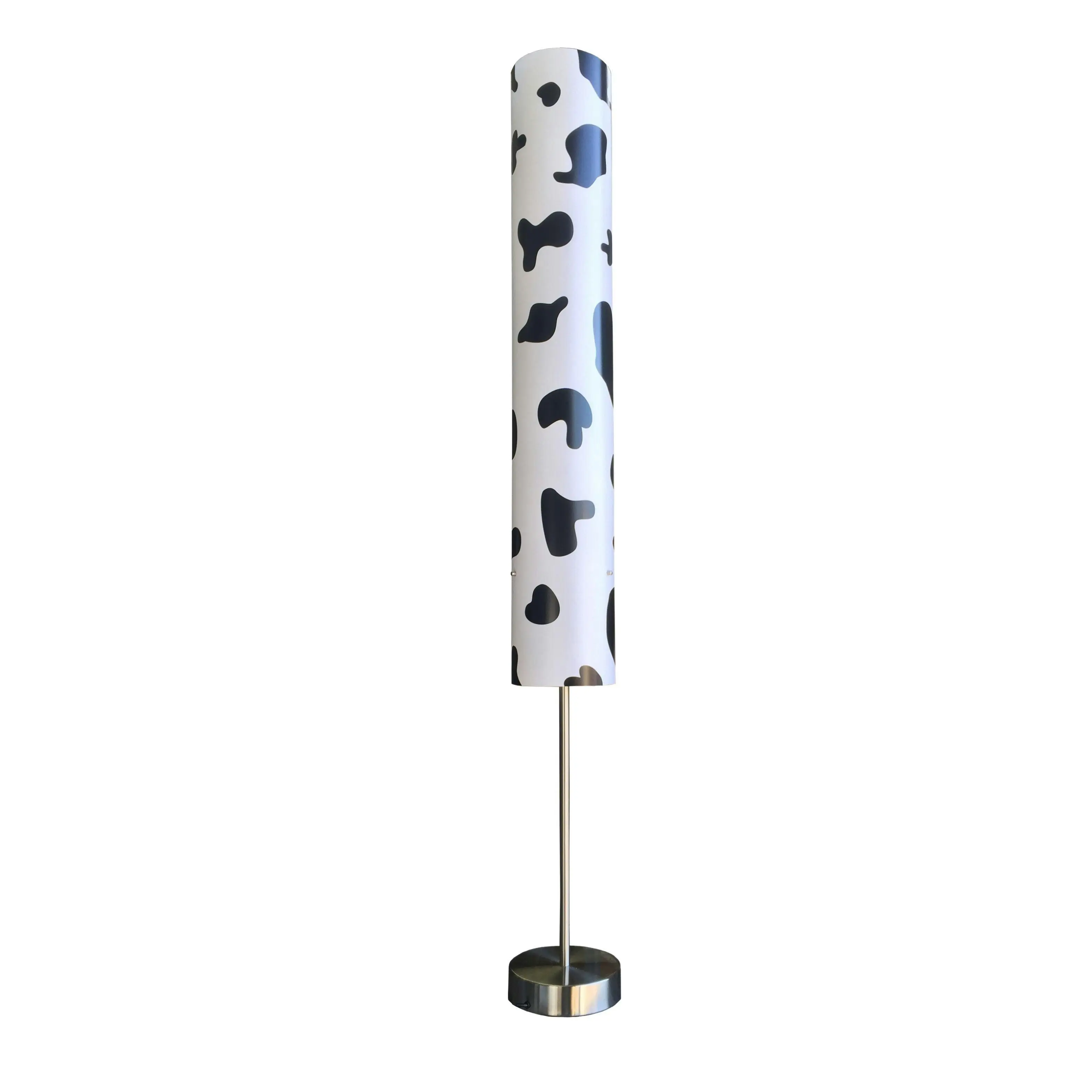 Cowhide design 2 light Acrylic Floor Lamp