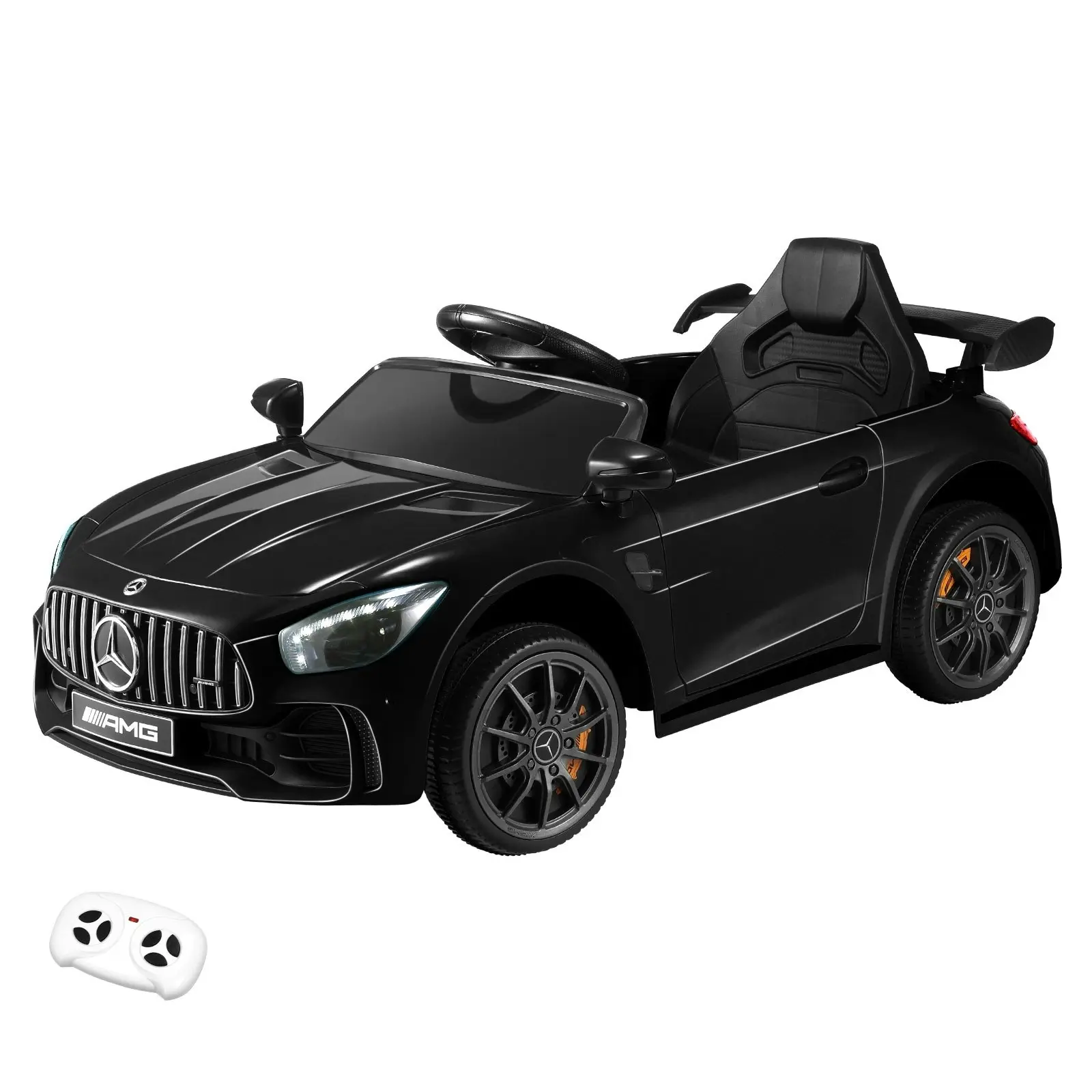 Kids Ride On Car Mercedes-Benz AMG GTR Licensed Remote Electric Toy Gift 12V