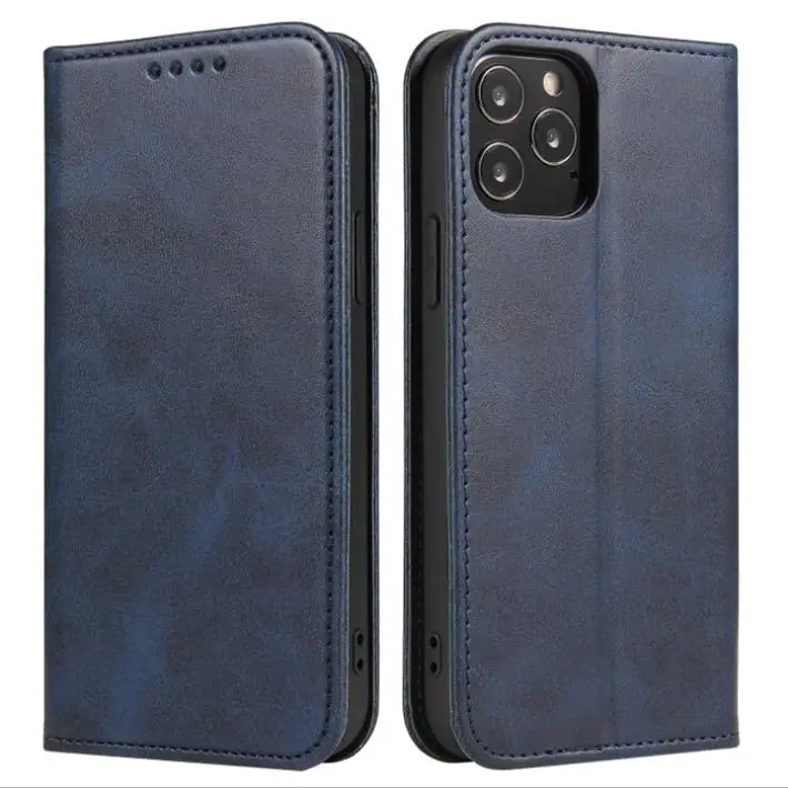 Flip Leather Case Wallet for iPhone 14 - Choice of Colours