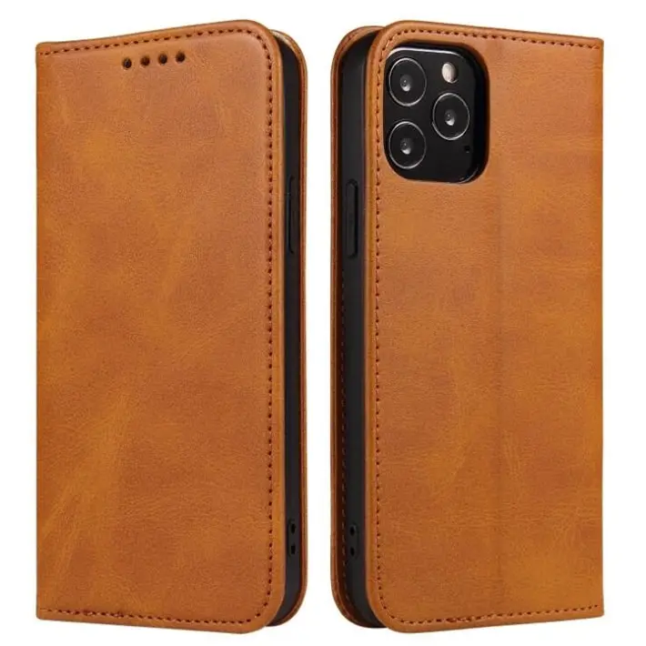 Flip Leather Case Wallet for iPhone 14 - Choice of Colours