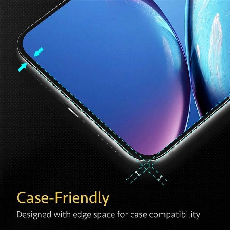 2 Pack Glass Screen Protector for iPhone 11