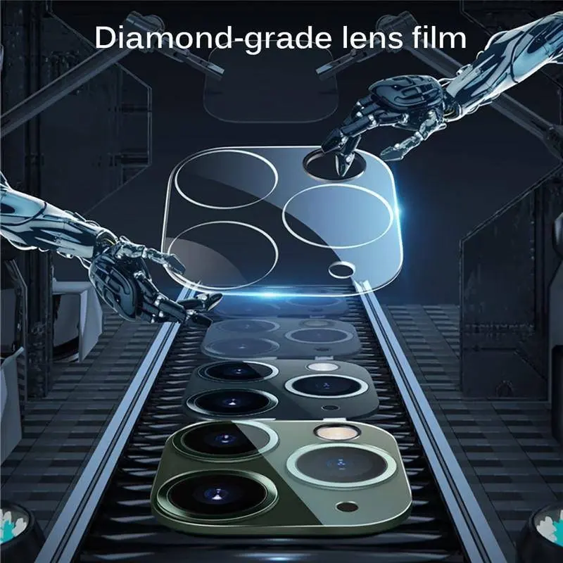 Tempered Glass Camera Lens Cover Screen Protector for iPhone 14 Pro / Pro Max