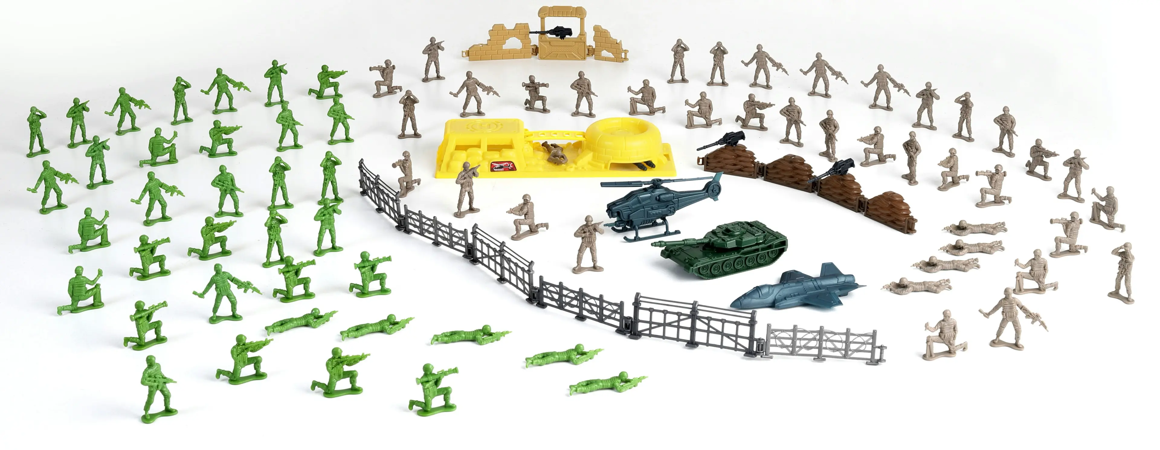 Soldier Force Bucket Playset (100 PIeces)