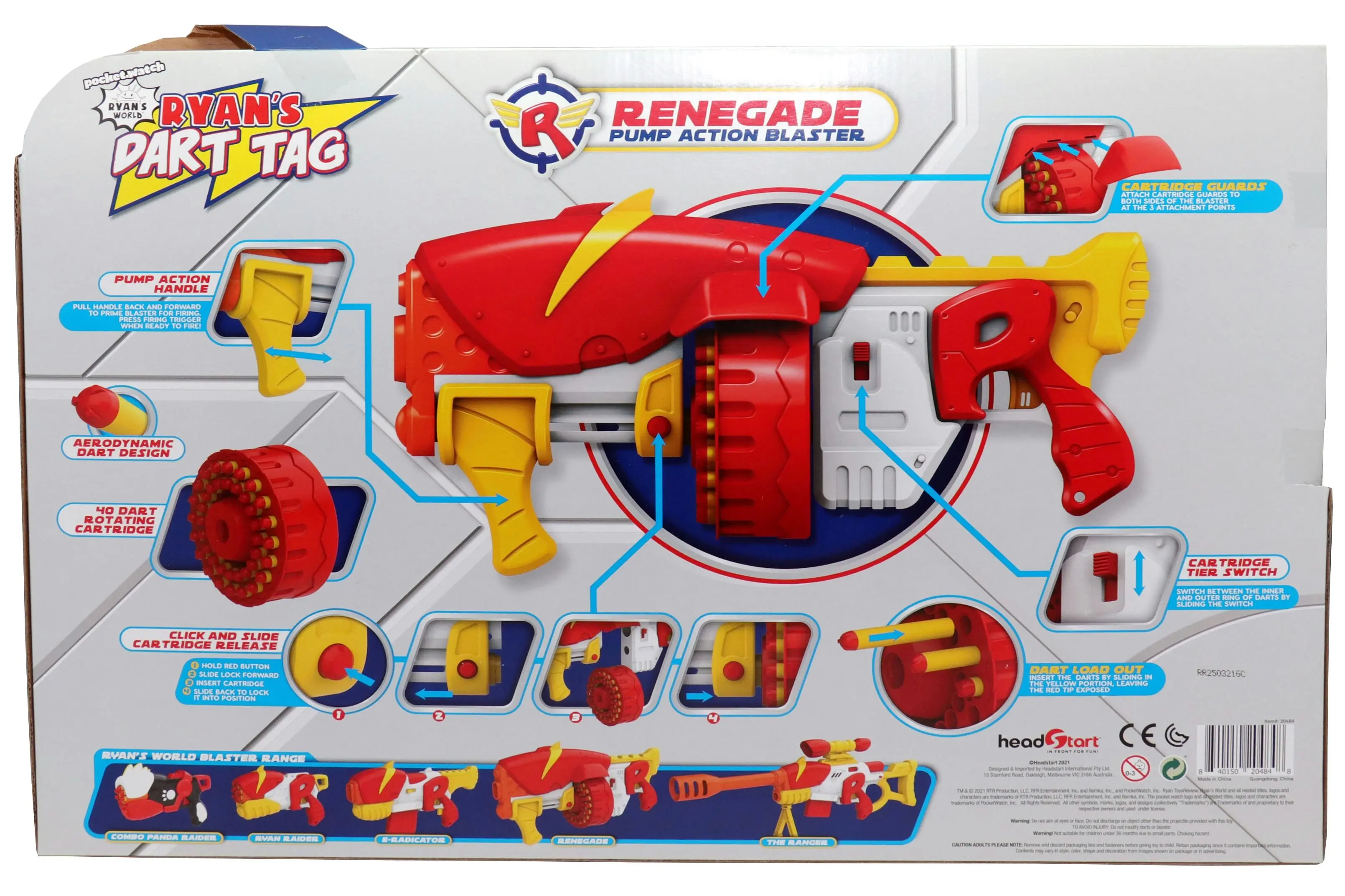 Ryans World Renegade Rapid Shot Blaster