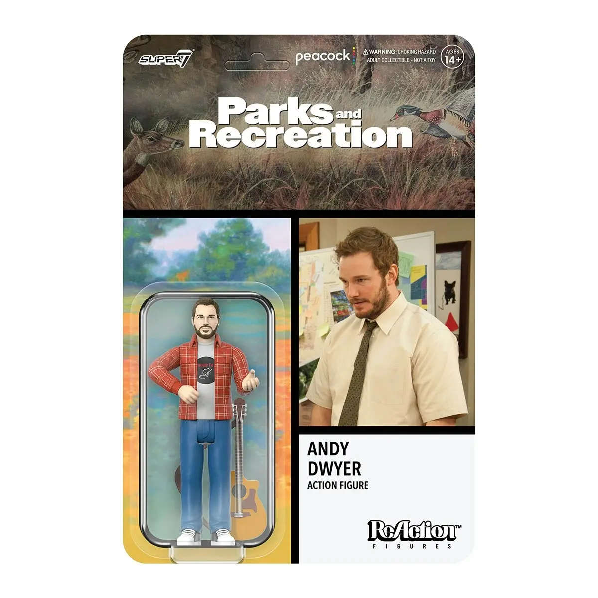 Parks And Recreation Reaction Figures Wave 2 - Andy Dwyer