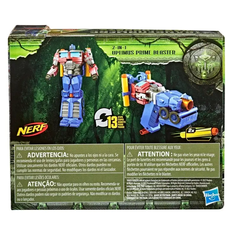 Rise of the Beasts Optimus Prime Nerf Blaster