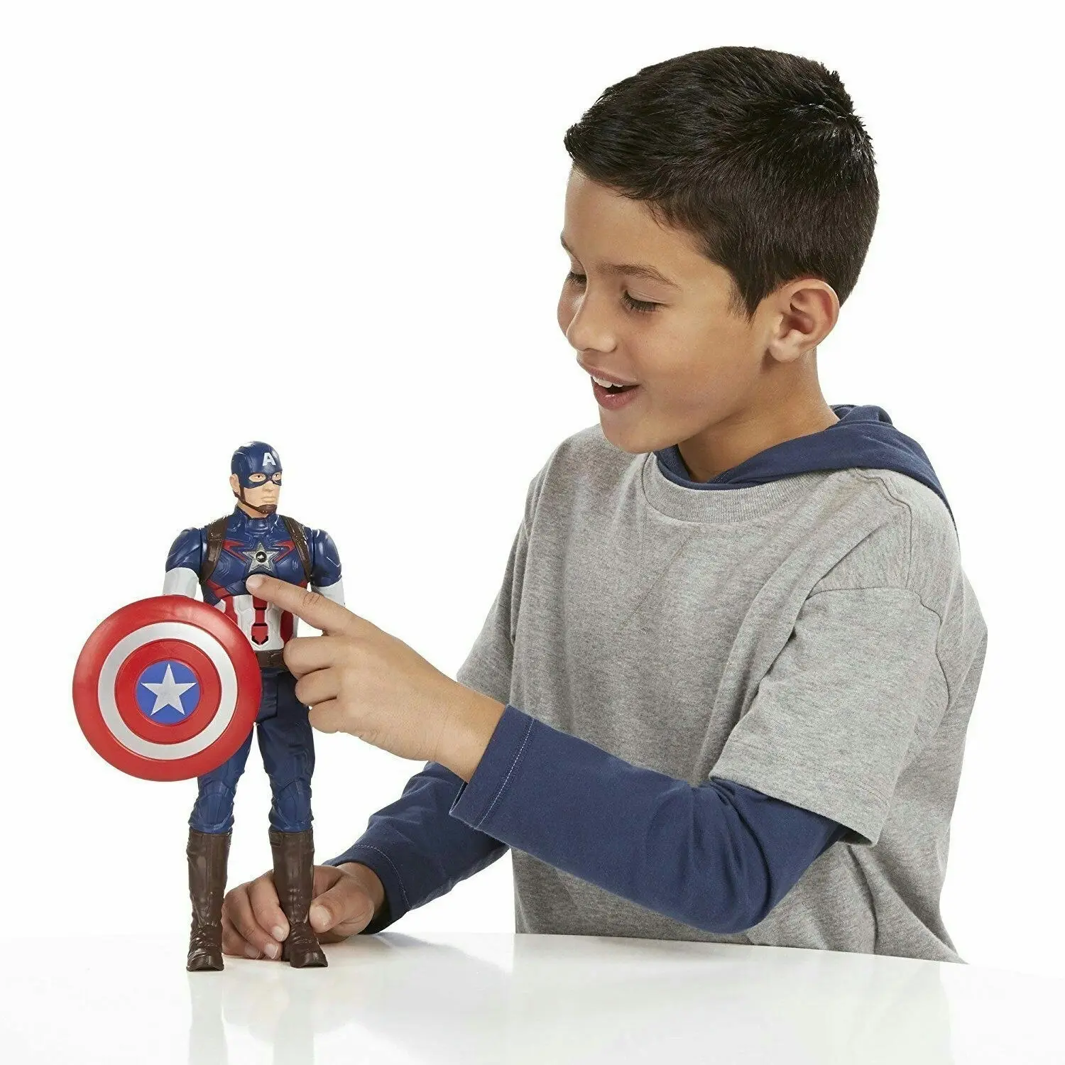 Marvel Titan Hero Series Captain America 30 cm