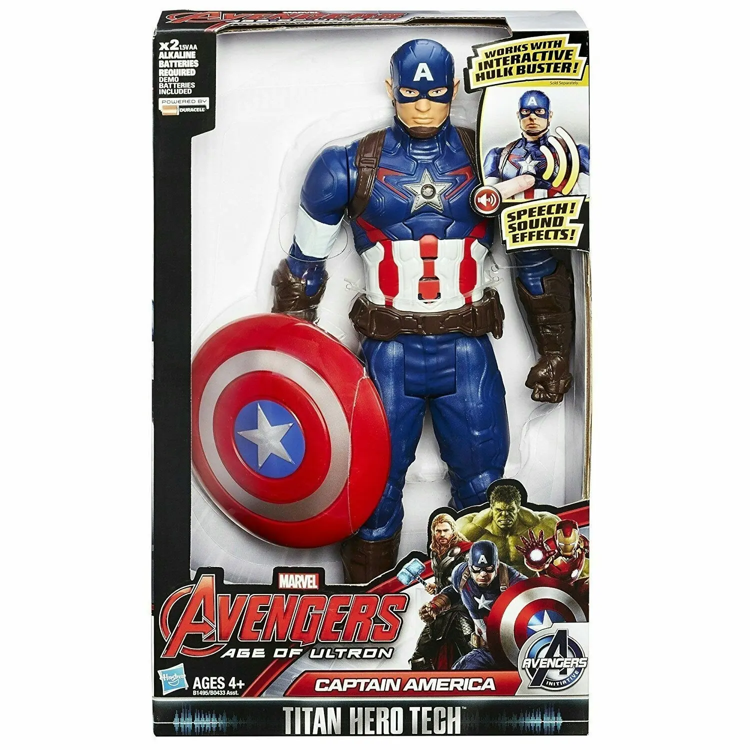 Marvel Titan Hero Series Captain America 30 cm