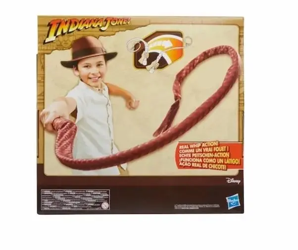 Indiana Jones Action-Crackin' Whip Roleplay Toy