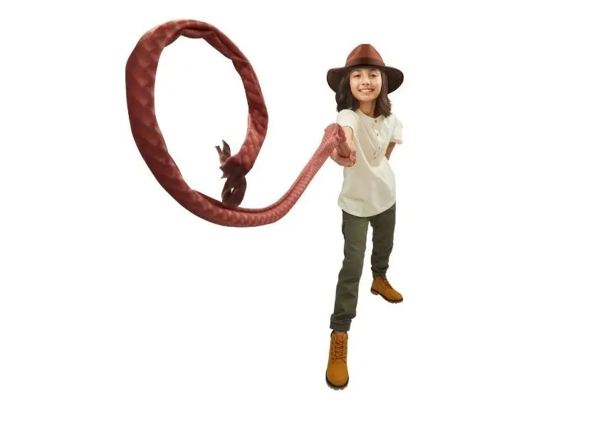 Indiana Jones Action-Crackin' Whip Roleplay Toy