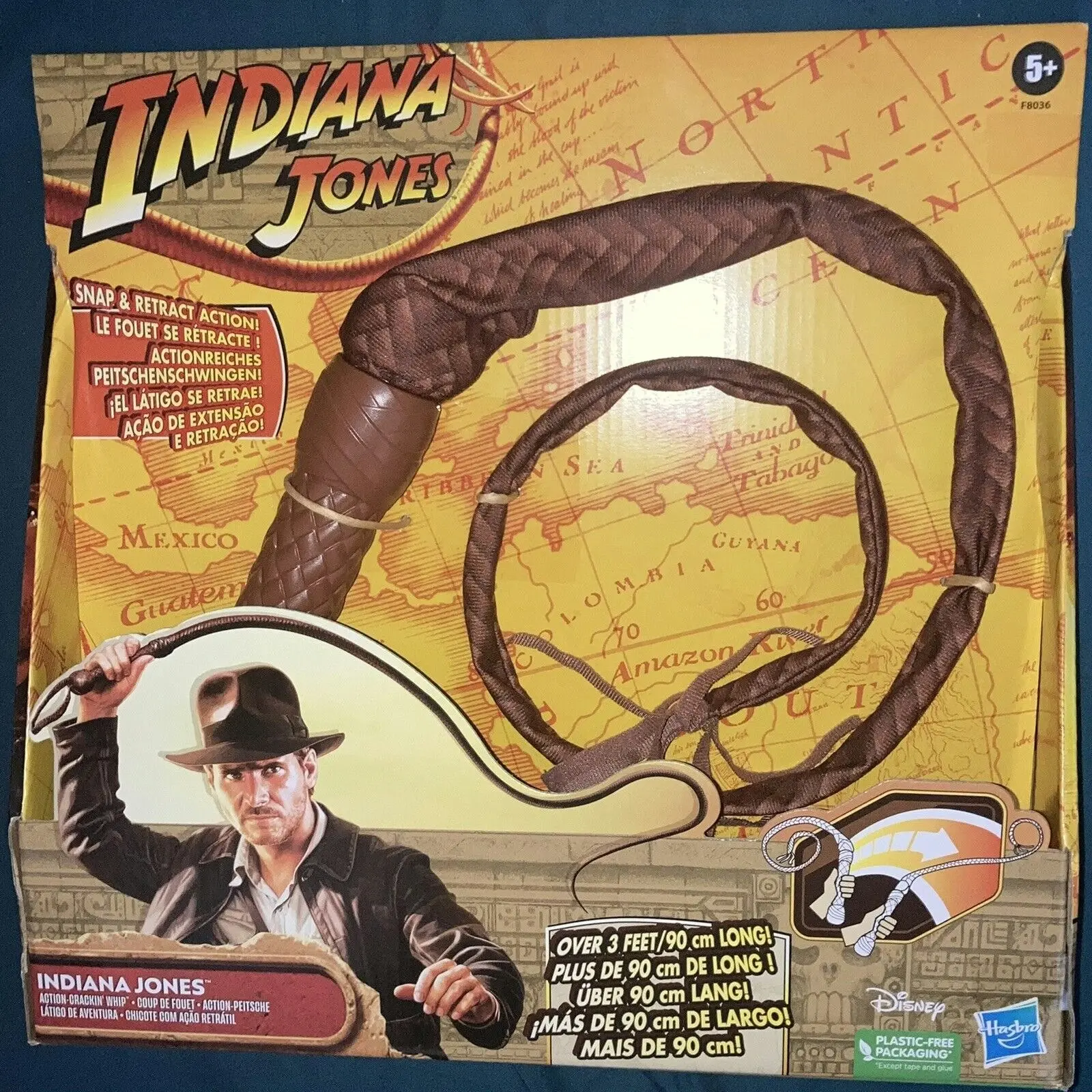 Indiana Jones Action-Crackin' Whip Roleplay Toy