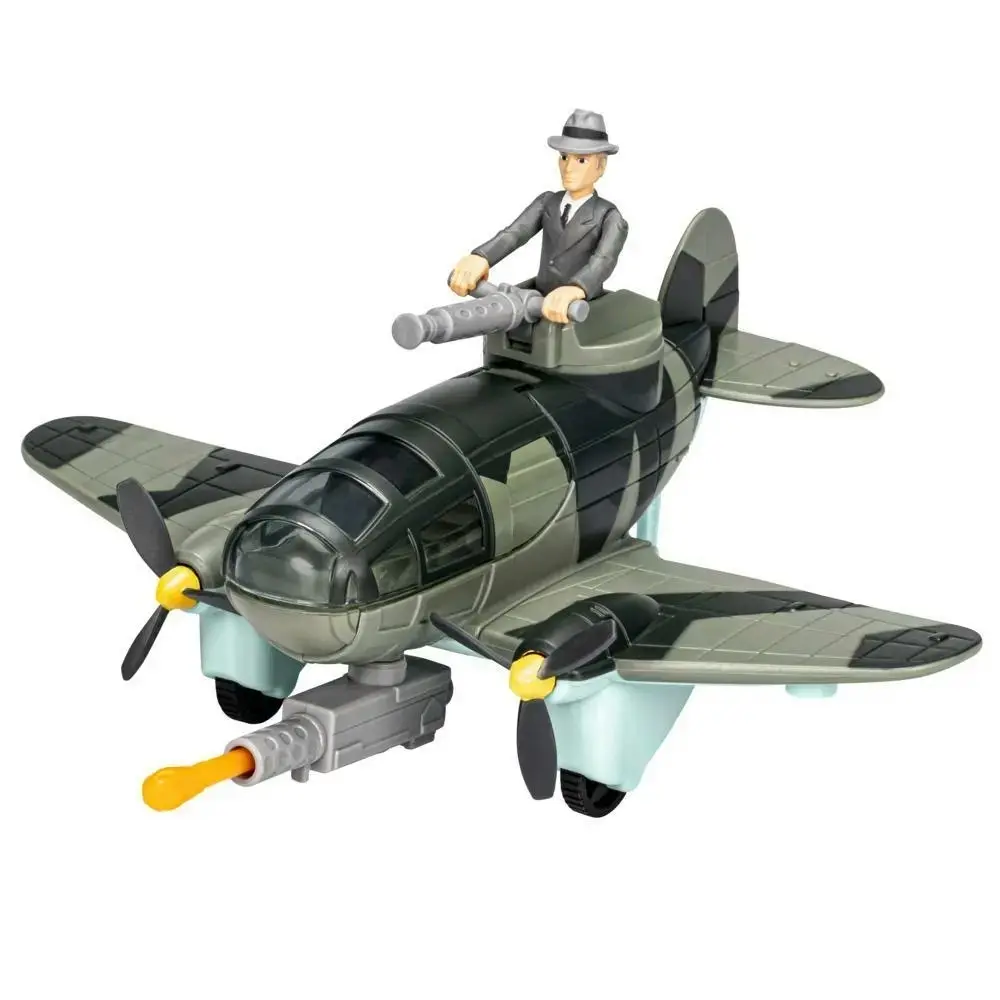 Indiana Jones: Worlds of Adventure Doctor Jürgen Voller with Plane Action Figure Set