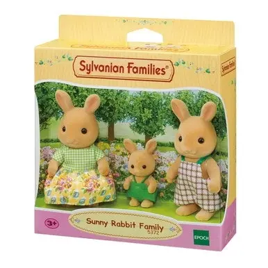 Sylvanian Families - Sunny Rabbit Family (3 Figure Pack)