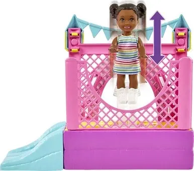 Barbie Skipper Babysitters Inc. Bounce House Playset