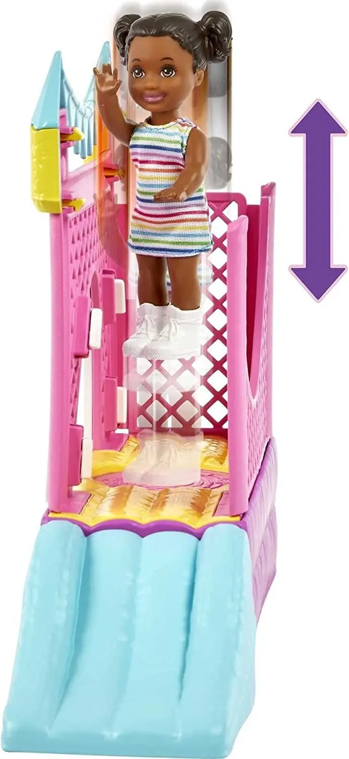 Barbie Skipper Babysitters Inc. Bounce House Playset