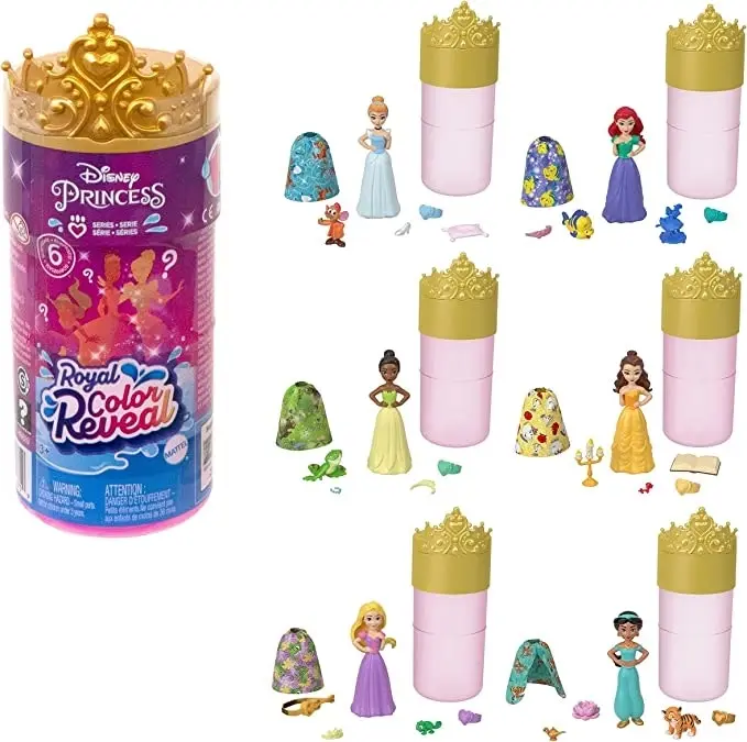 Disney Princess Royal Colour Reveal Wave 1