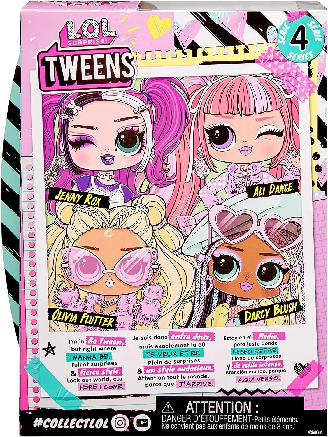 L.O.L. Surprise! Tweens Fashion Doll Darcy Blush