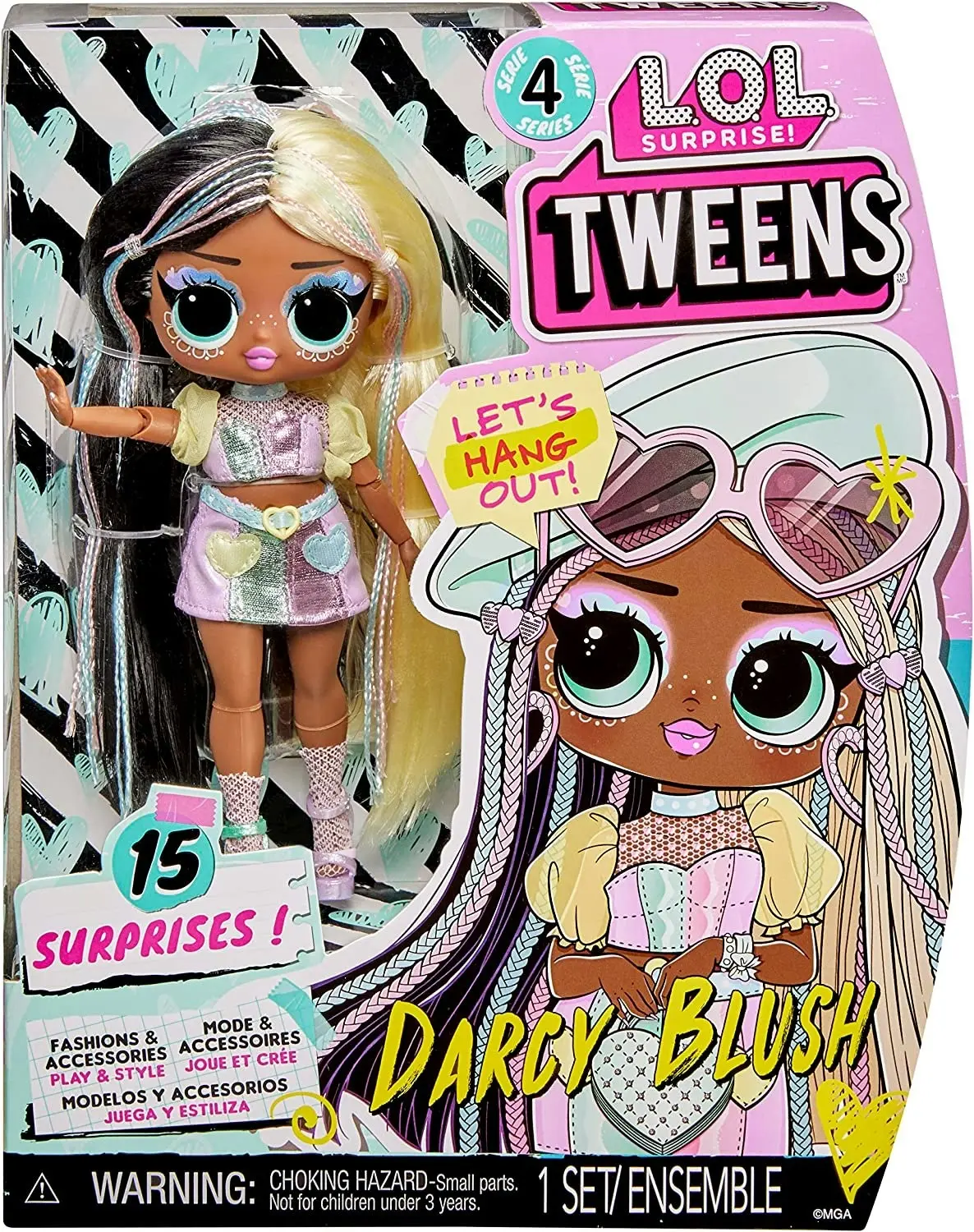 L.O.L. Surprise! Tweens Fashion Doll Darcy Blush