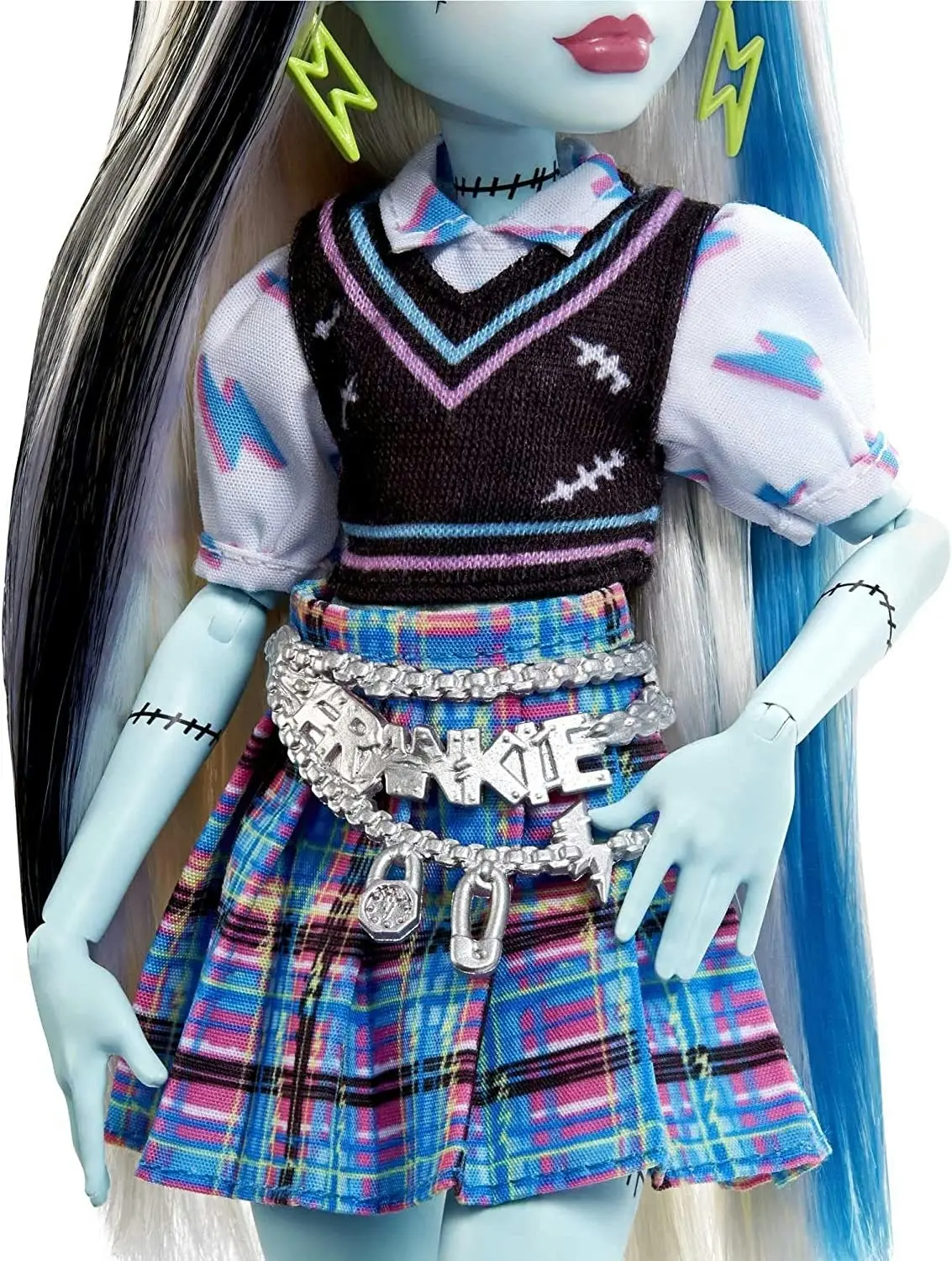 Monster High Frankie Stein Doll With Pet And Accessories