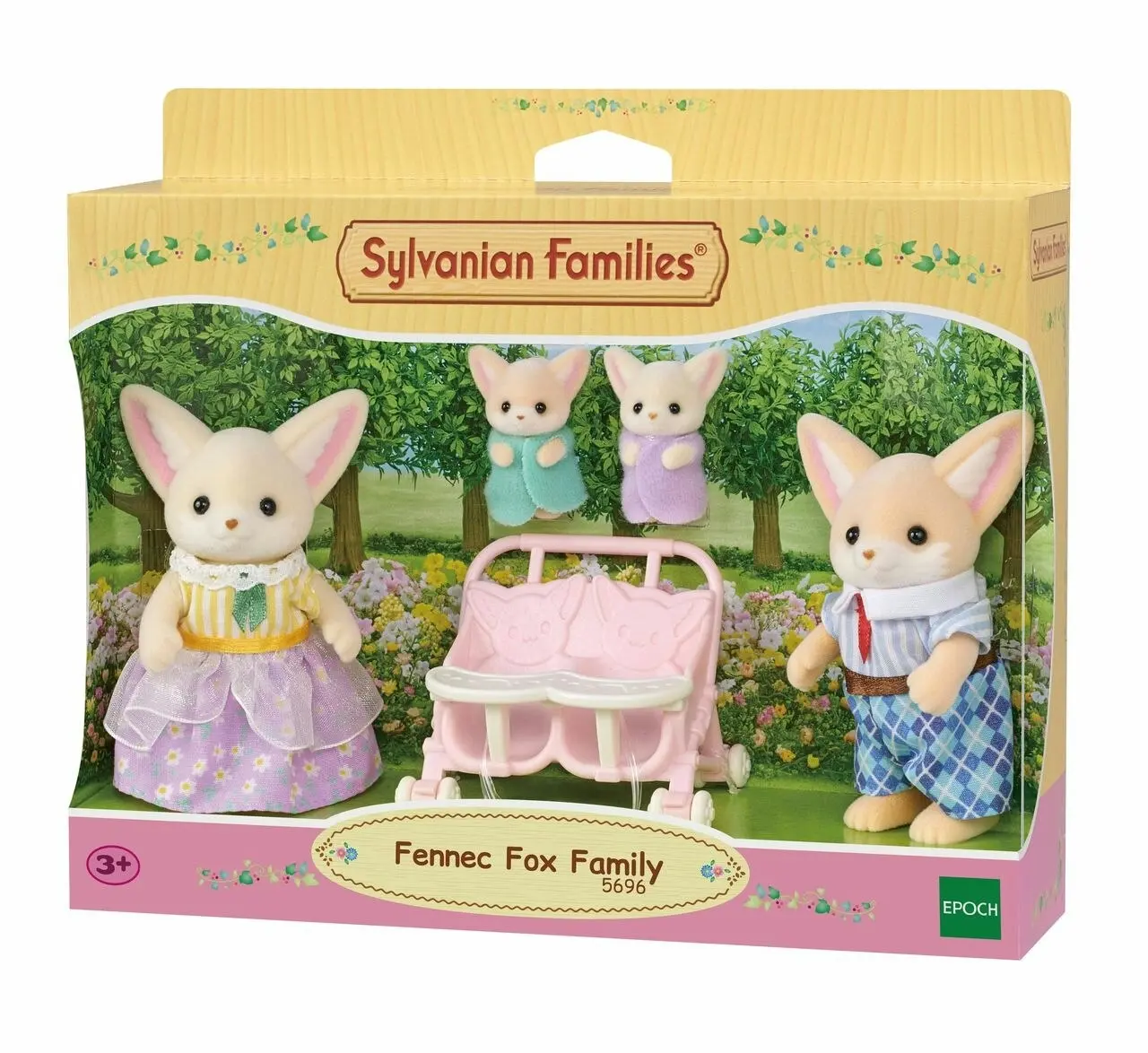 Sylvanian Families Fennec Fox Family