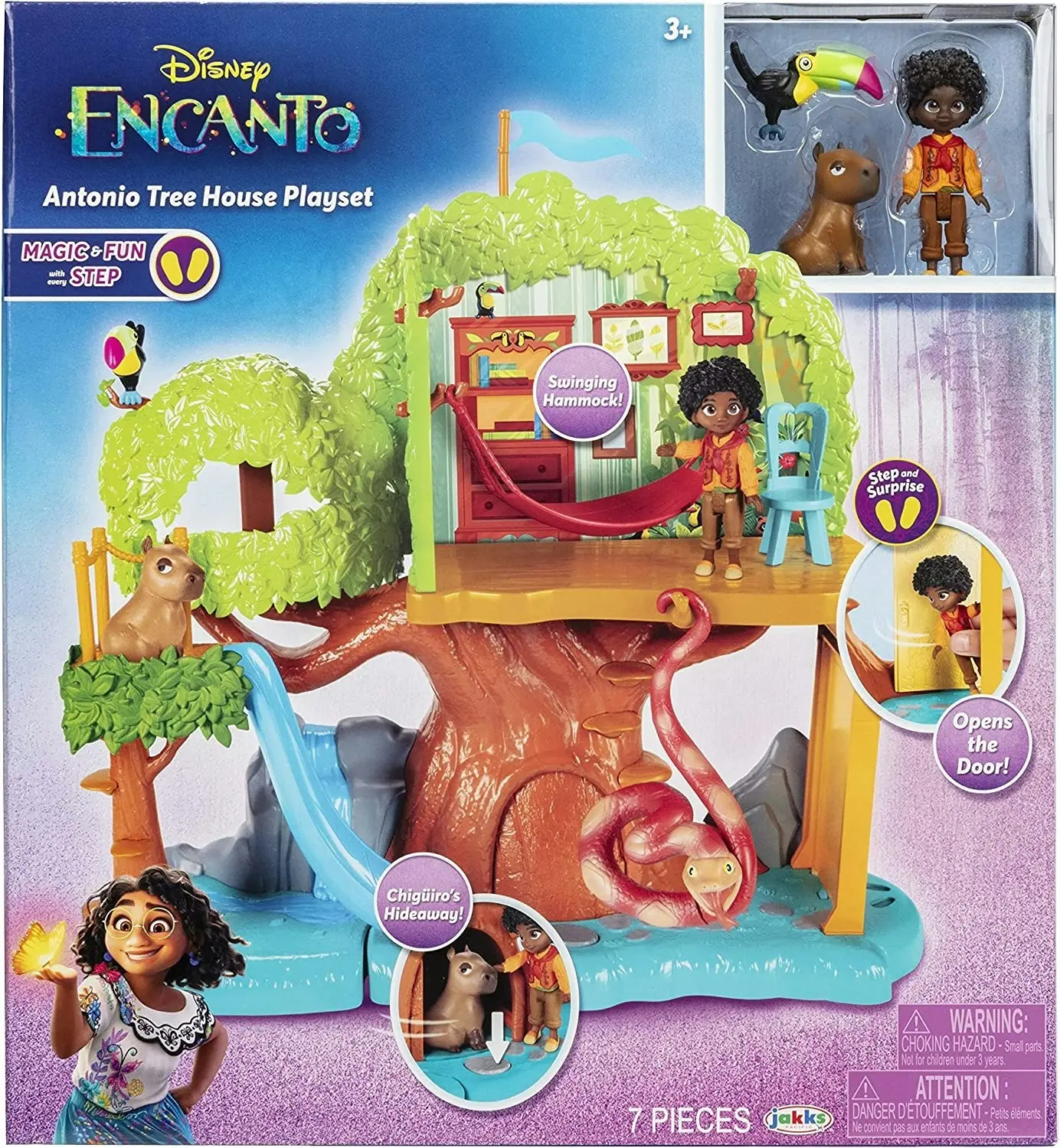 Disney Encanto Antonio's Tree House Feature Small Doll Playset