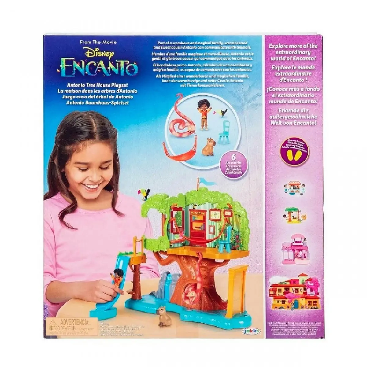 Disney Encanto Antonio's Tree House Feature Small Doll Playset