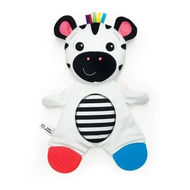 Zen the Zebra Sensory Plush Teether