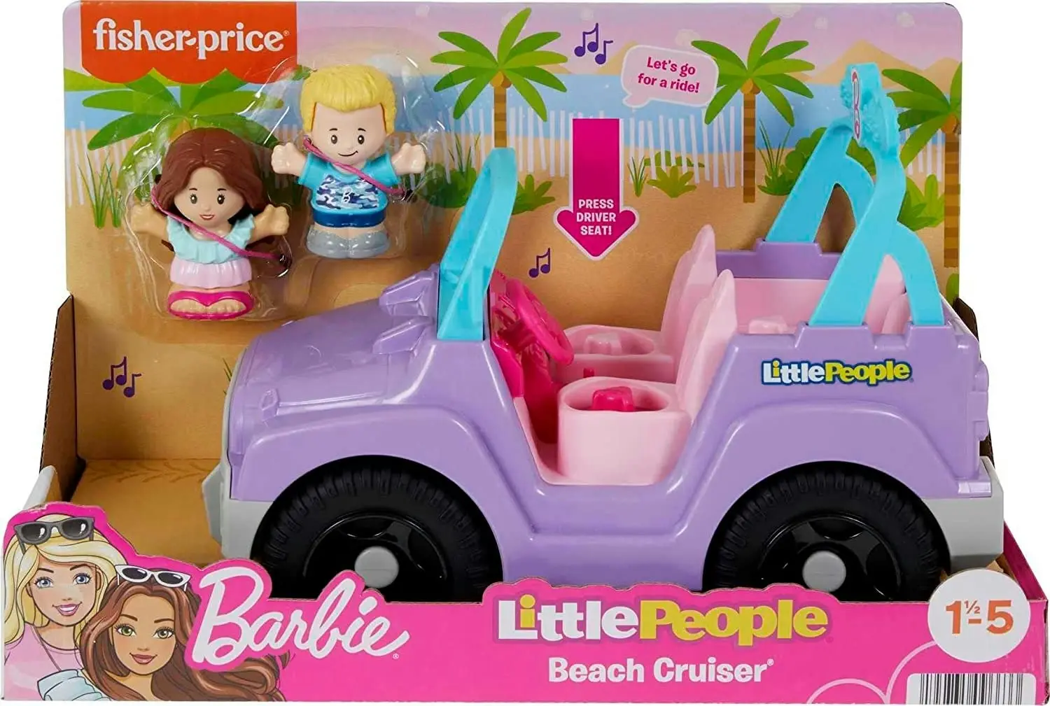 Barbie Beach Cruiser by Little People