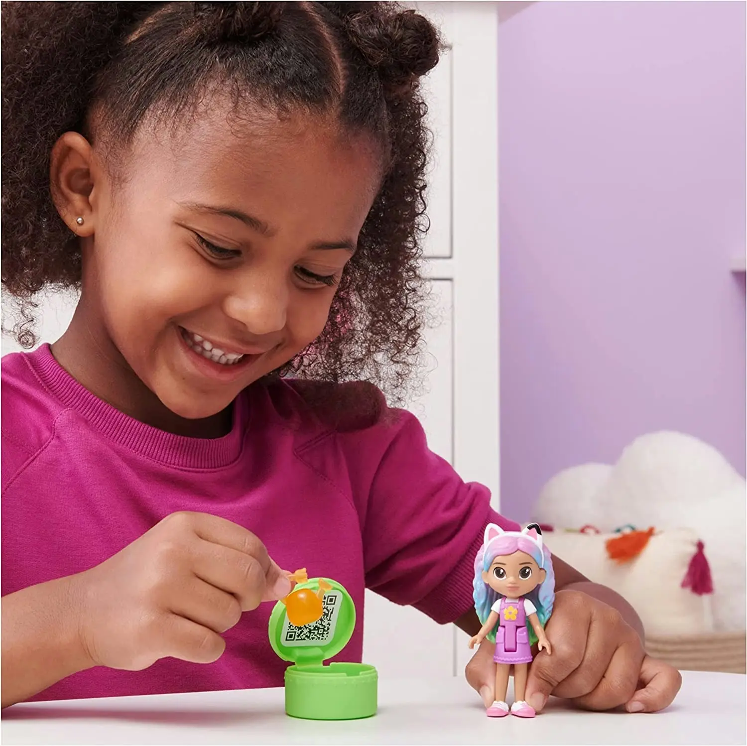 Gabby's Dollhouse: Gabby and Friends Figure Set with Rainbow Doll