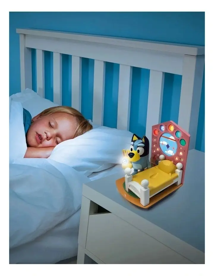 GoGlow Dream Bluey Scene - Kids Bedside Sleep Trainer - Torch - and Sleep Timer