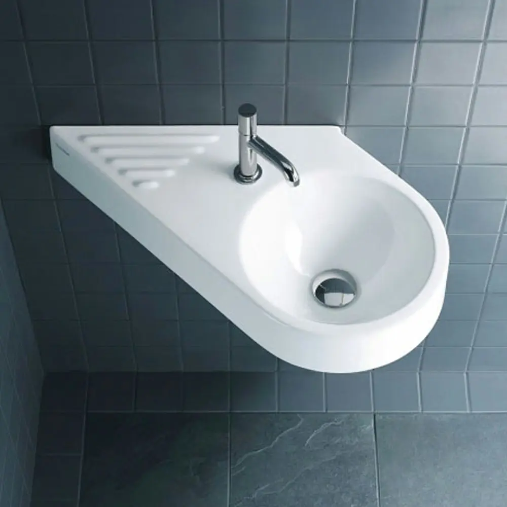 Duravit Architec Wall Mount Ceramic Sink/Basin Alpin White 64.5cm 0719450000