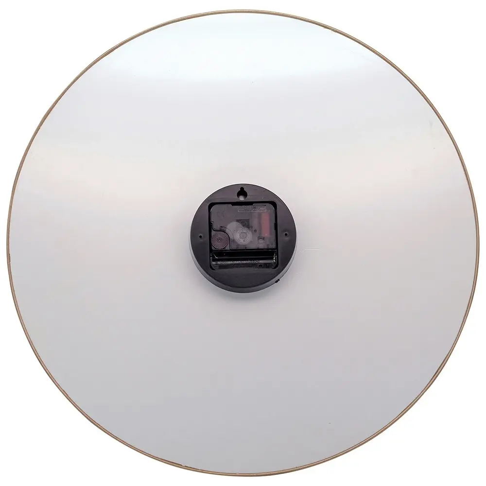 NeXtime 40cm Marble Silent Analogue Round Wall Clock Home/Office Decor Black