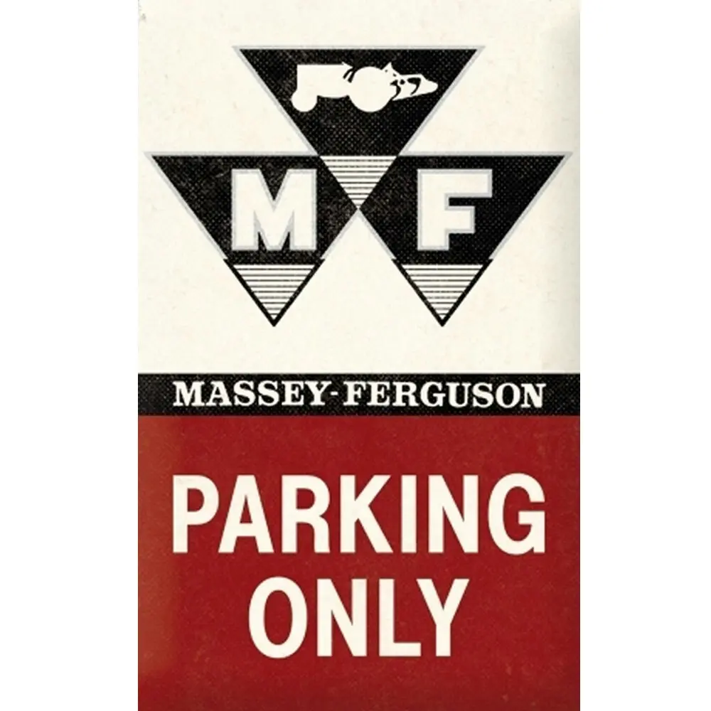 Nostalgic-Art 20x30cm Sign Massey Ferguson Parking Only Medium Home/Office Decor