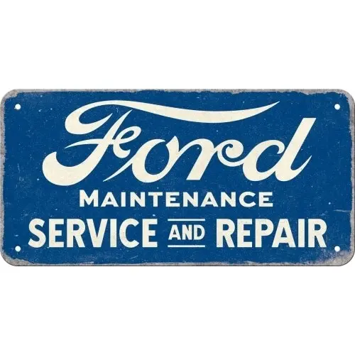 Nostalgic Art Metal 10x20cm Wall Hanging Sign Ford Service & Repair Home Decor