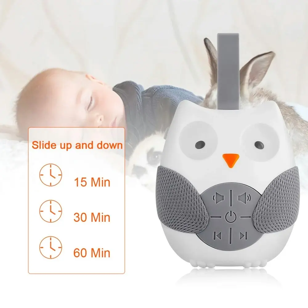 Childcare Hook On Owl Baby/Infant Compact Music/Melody Play Sound Sleep Soother