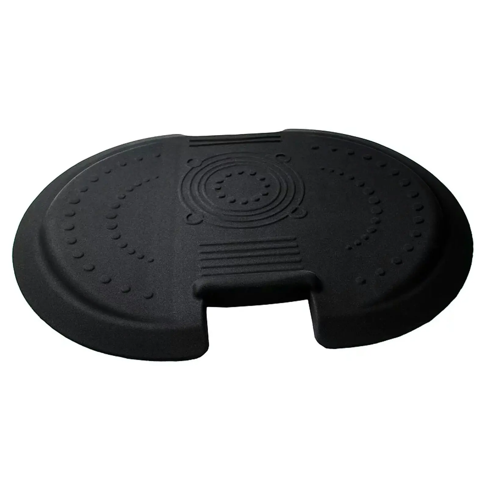 Floortex 5000AF Anti-Fatigue Contoured 66 x 90cm Anti-Slip/Microbial Mat Black