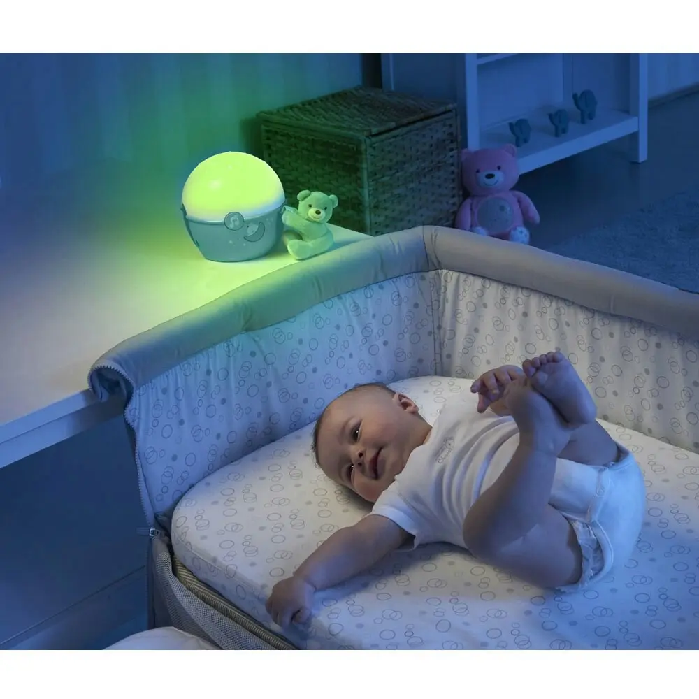 Chicco Next 2 Stars Baby Musical Lamp Cot/Crib Night Light Projector 0m+ Blue