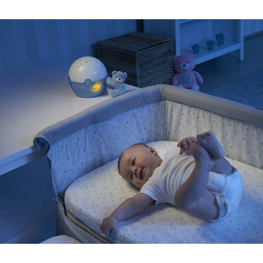 Chicco Next 2 Stars Baby Musical Lamp Cot/Crib Night Light Projector 0m+ Blue