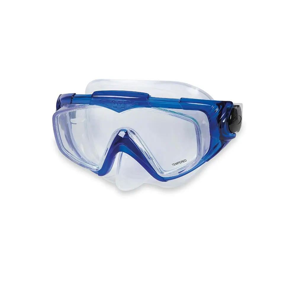 Intex Aqua Flow Sport Silicone Aqua Swim Mask Snorkel Swimming Goggles 14y+ Asst