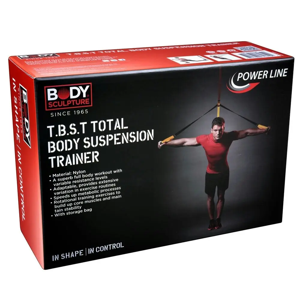 Body Sculpture Total Body Trainer Resistance Suspension Home Workout Exercise