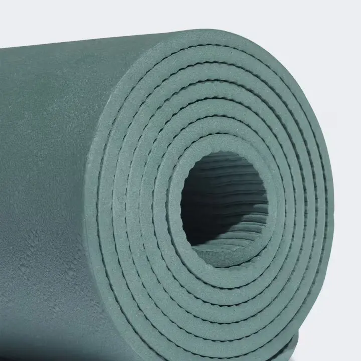 Adidas Premium Yoga/Pilates Mat 5mm Exercise Training/Fitness Workout Raw Green