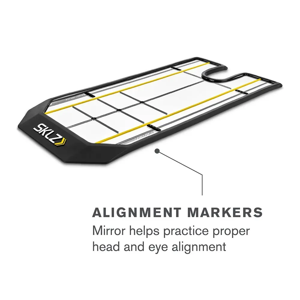 SKLZ 12in Portable True Line Golf Alignment Training Practice Putting Tool