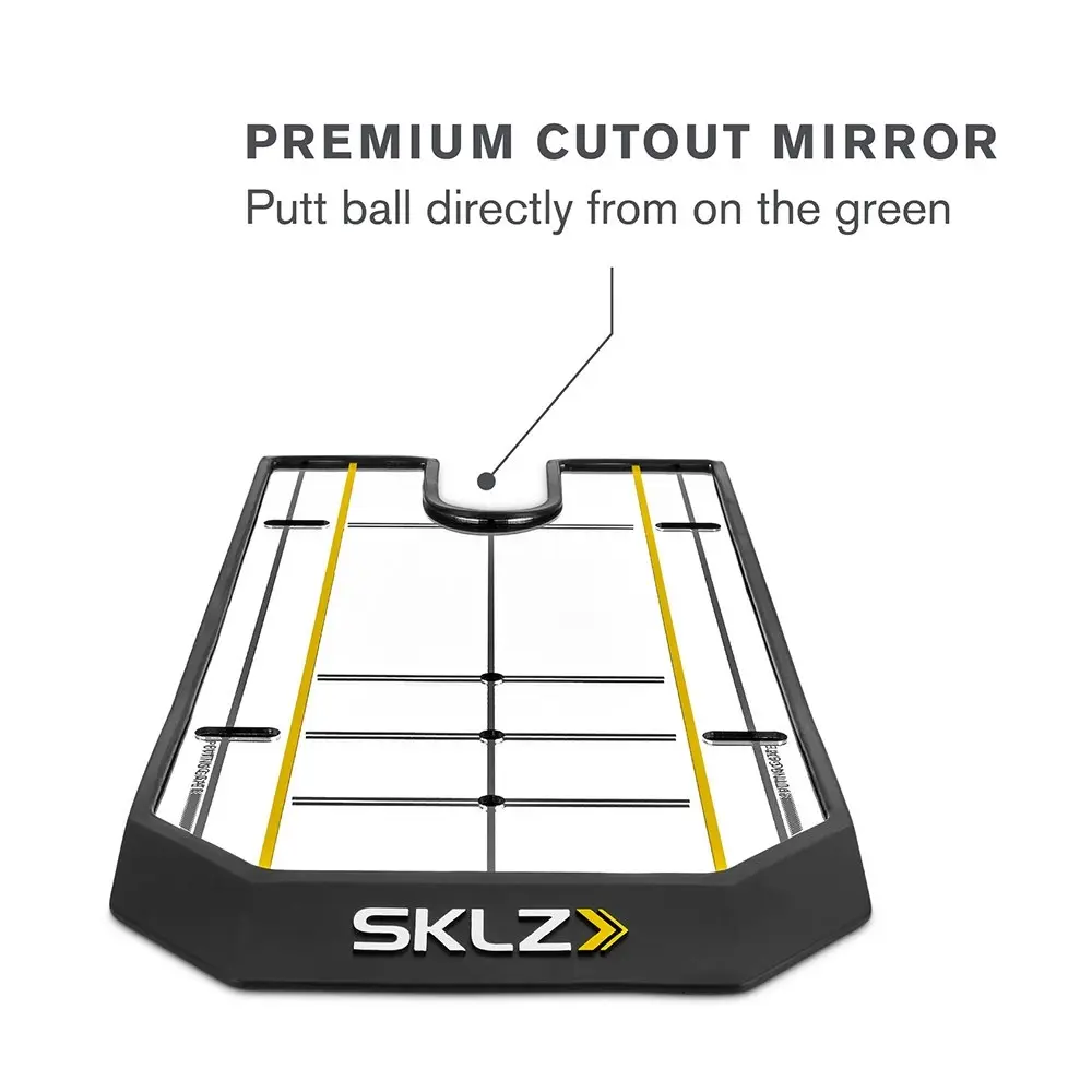 SKLZ 12in Portable True Line Golf Alignment Training Practice Putting Tool