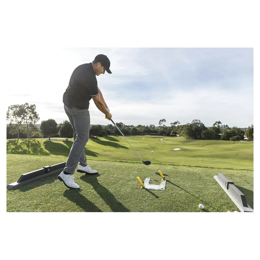 SKLZ Swing Golf Guide Accuracy Swing/Hitting Trainer Alignment Position Base Pad